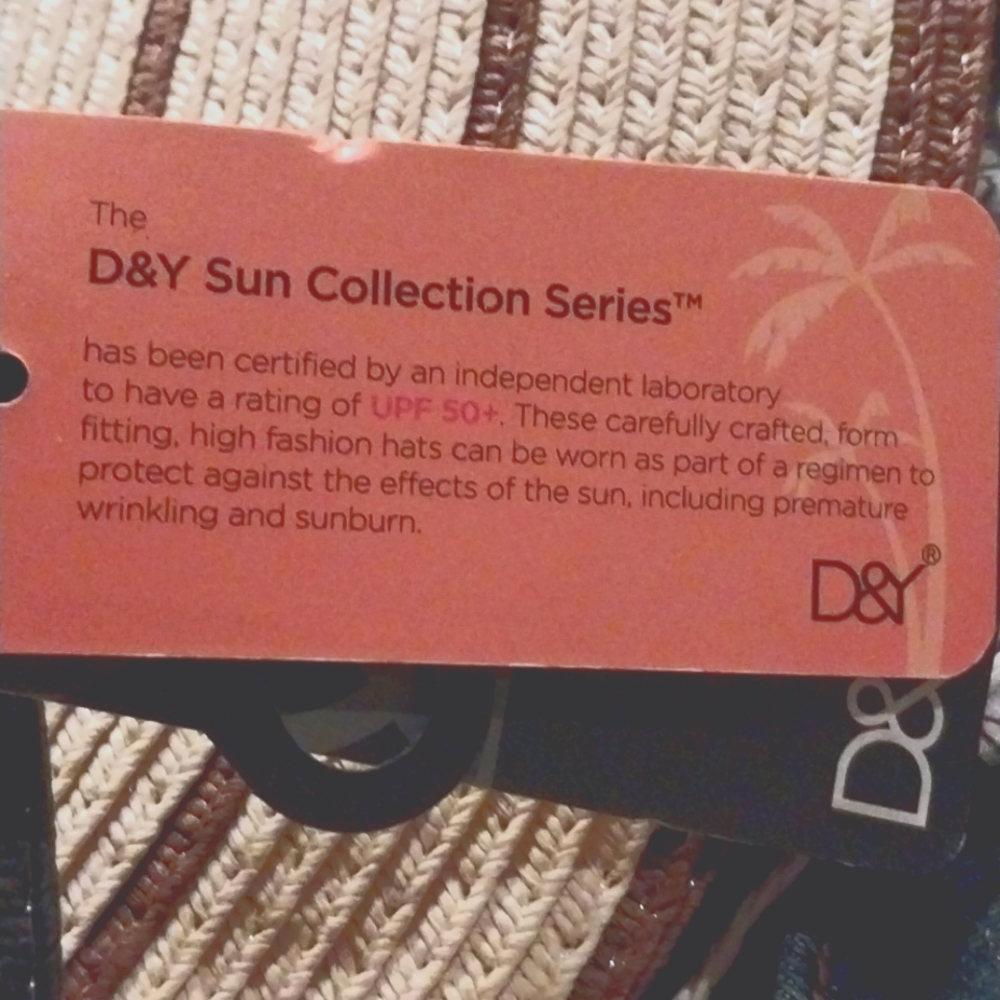 D&Y sun collection hats  ***comes with two hats one white and one off white**** - Picture 5 of 7